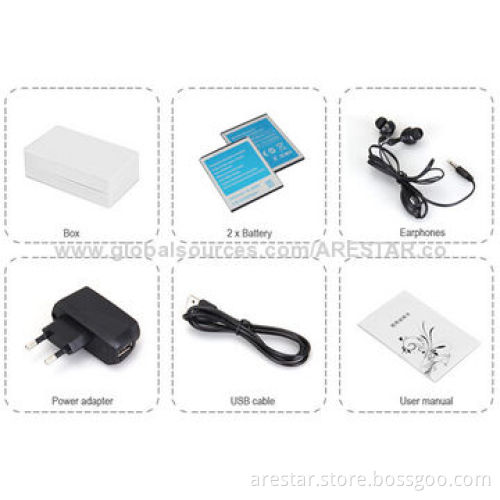 2014 New 5.3-inch Android 4.2 MTK6582 1.3G Quad-core 3G GPS Smartphone